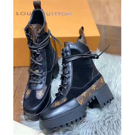 Louis Vuitton platform boots